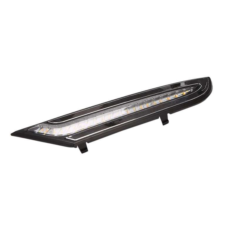 Truck Front Bumper Daytime Running Light Fog Light Yellow and White Turn Signal for - Truck MP3