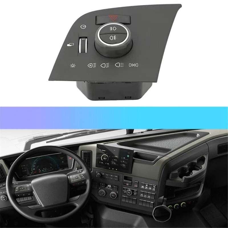 Truck Light Switch Control Panel Light Combination Switch 21762237 22154311 for FM// 4 EURO 6