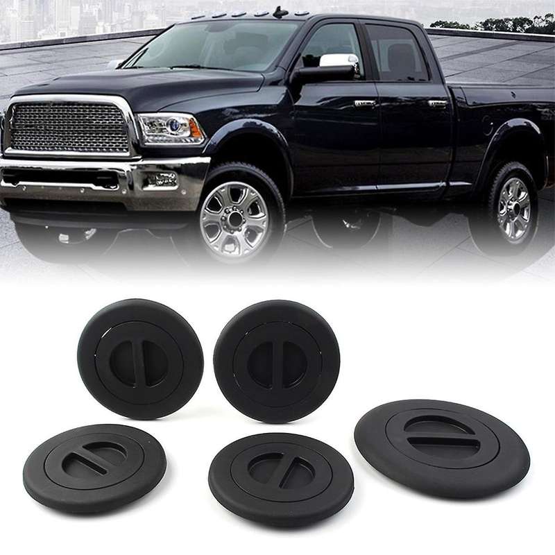 Trucks Towing Prep Group Bed Plug Cover Kit, Fits for Ram 2500 3500 Pickups 14-19, 68225506aa, Trail