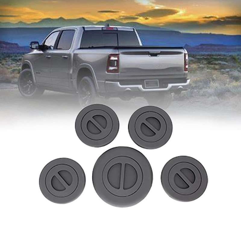 Trucks Towing Prep Group Bed Plug Cover Kit, Fits for Ram 2500 3500 Pickups 14-19, 68225506aa, Trail