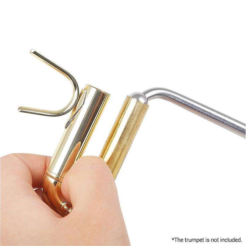 Trumpet Elbow Repair Horn Maintenance Wrench with Solid Wood Handle Trumpet Mouth Tools for Trumpet