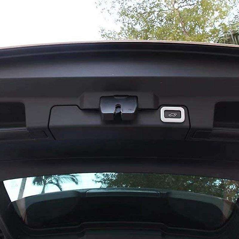 Trunk Door Electric Switch Button Frame Trim for 5 LR5 Range Evoque Sport Velar Car-Styling
