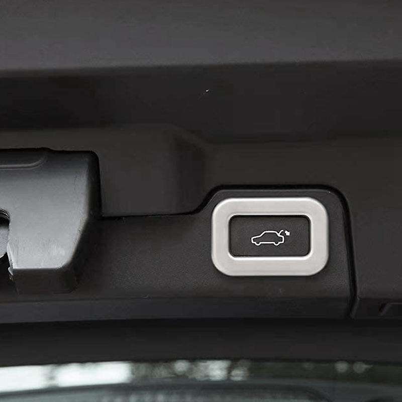 Trunk Door Electric Switch Button Frame Trim for 5 LR5 Range Evoque Sport Velar Car-Styling