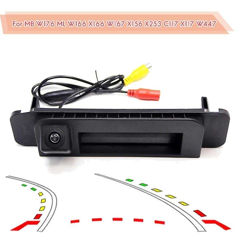 Trunk Handle Rear View Camera for Mercedes Benz W176 W166 X166 W167 X156 X253 C117 X117 X204 W/traje