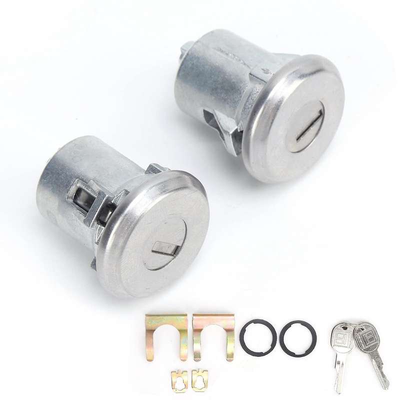 Trunk Lock Set Door Lock Key Set Coded 608307 Car Ignition Lock Barrel Type Ignition Switch Door Loc