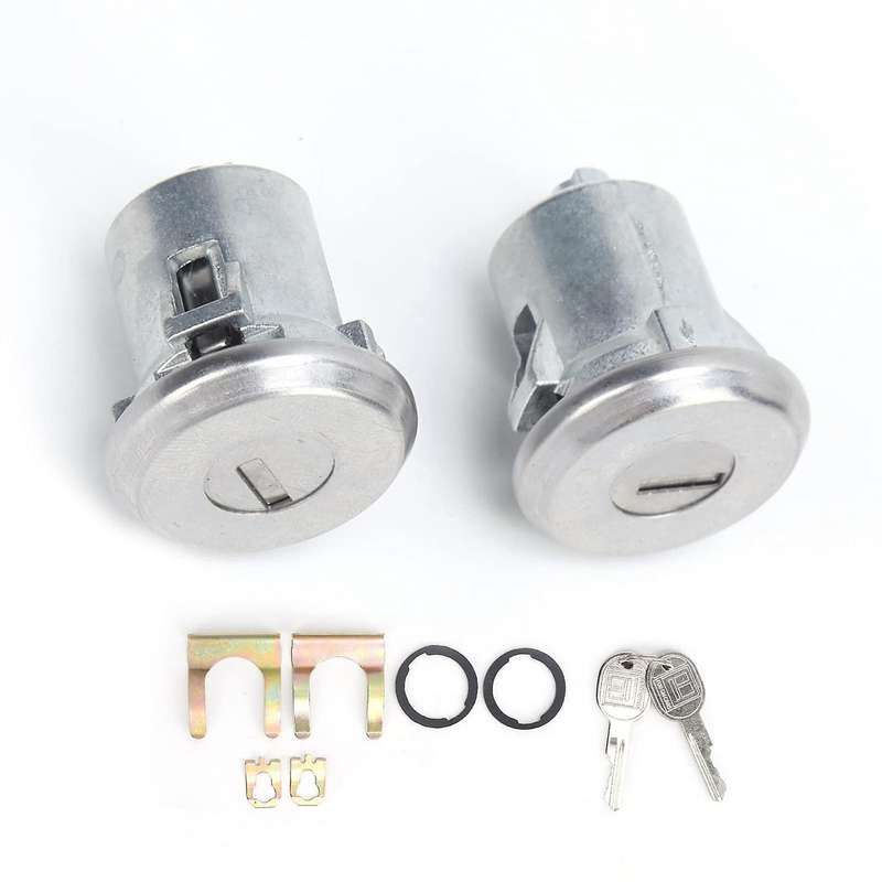 Trunk Lock Set Door Lock Key Set Coded 608307 Car Ignition Lock Barrel Type Ignition Switch Door Loc