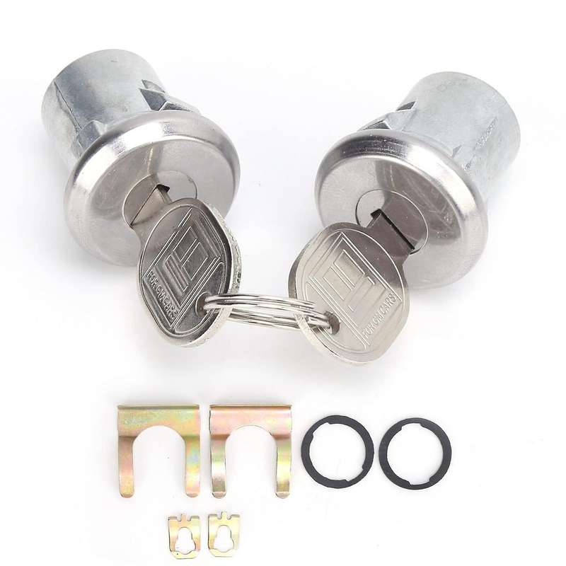 Trunk Lock Set Door Lock Key Set Coded 608307 Car Ignition Lock Barrel Type Ignition Switch Door Loc