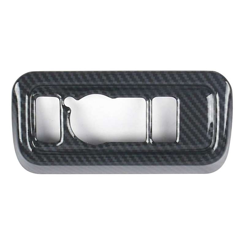 Trunk Switch Cover Dashboard Light Adjustment Trim ABS Carbon Fiber for Explorer 2020-2024 Accessor