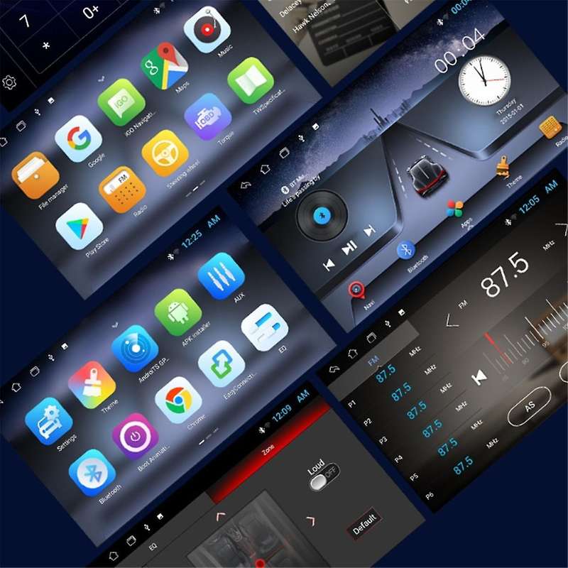 TS7 Car Radio Multimedia Video Player for Android Auto 2 Din Carplay GPS 10 Inches