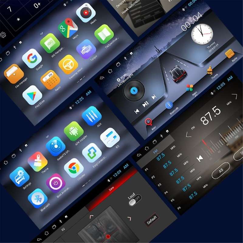 TS7 Car Radio Multimedia Video Player for Android Auto 2 Din Carplay GPS 7 Inches