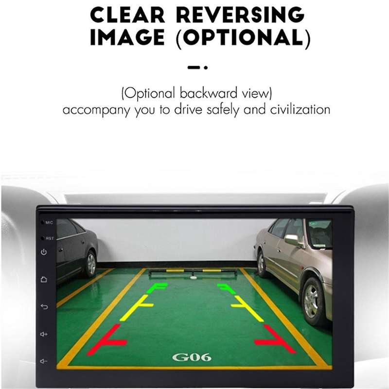 TS7 Car Radio Multimedia Video Player for Android Auto 2 Din Carplay GPS 9 Inches
