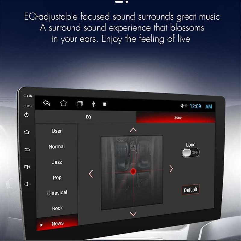 TS7 Car Radio Multimedia Video Player for Android Auto 2 Din Carplay GPS 9 Inches