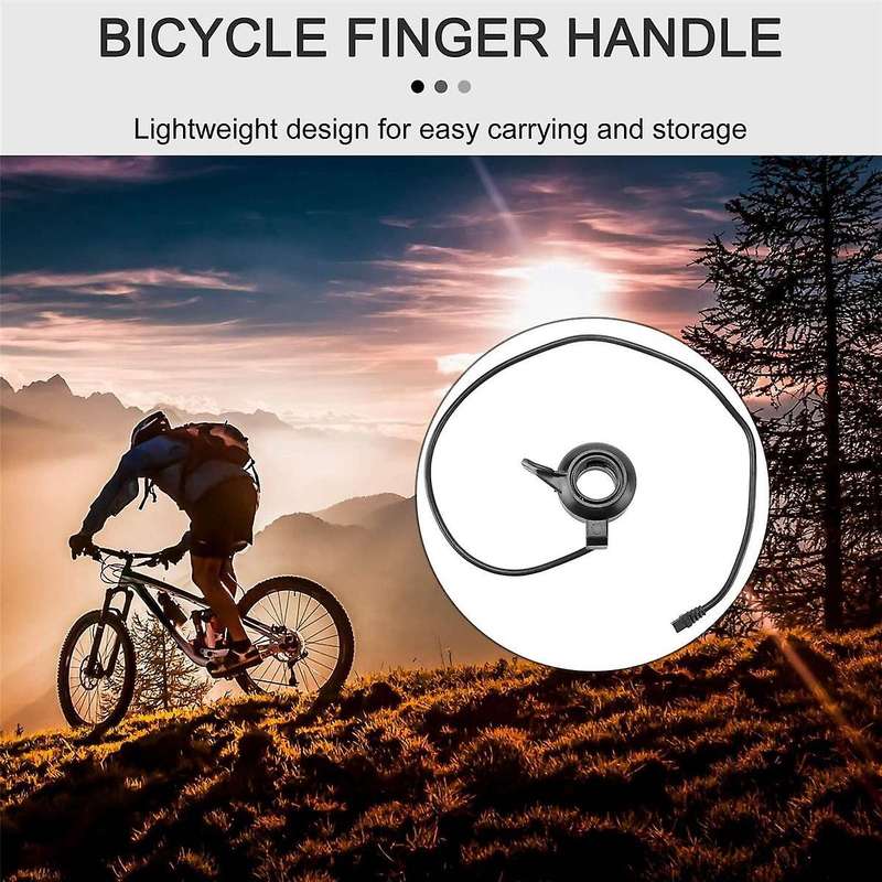 TSDZ2 Electric Bicycle Handle Thumb Throttle for Tongsheng Mid Drive Motor VLCD5 Display 3Pin Speed