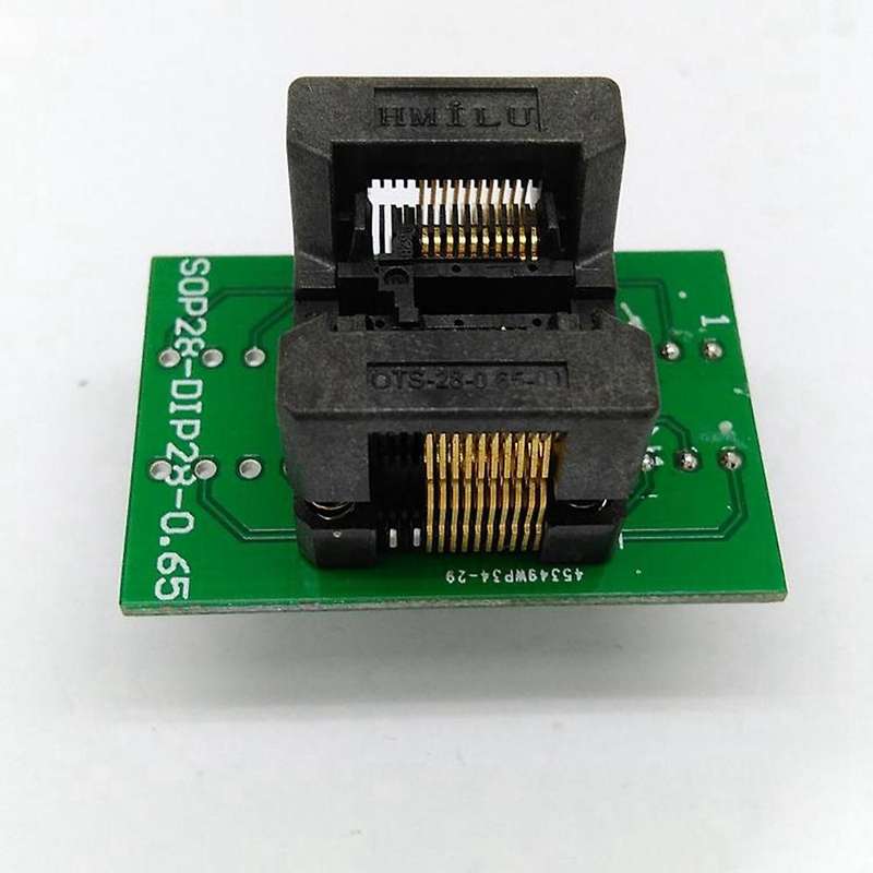 Tssop20 Burn Block Ssop20 St Chip Test Socket Programming Adapter