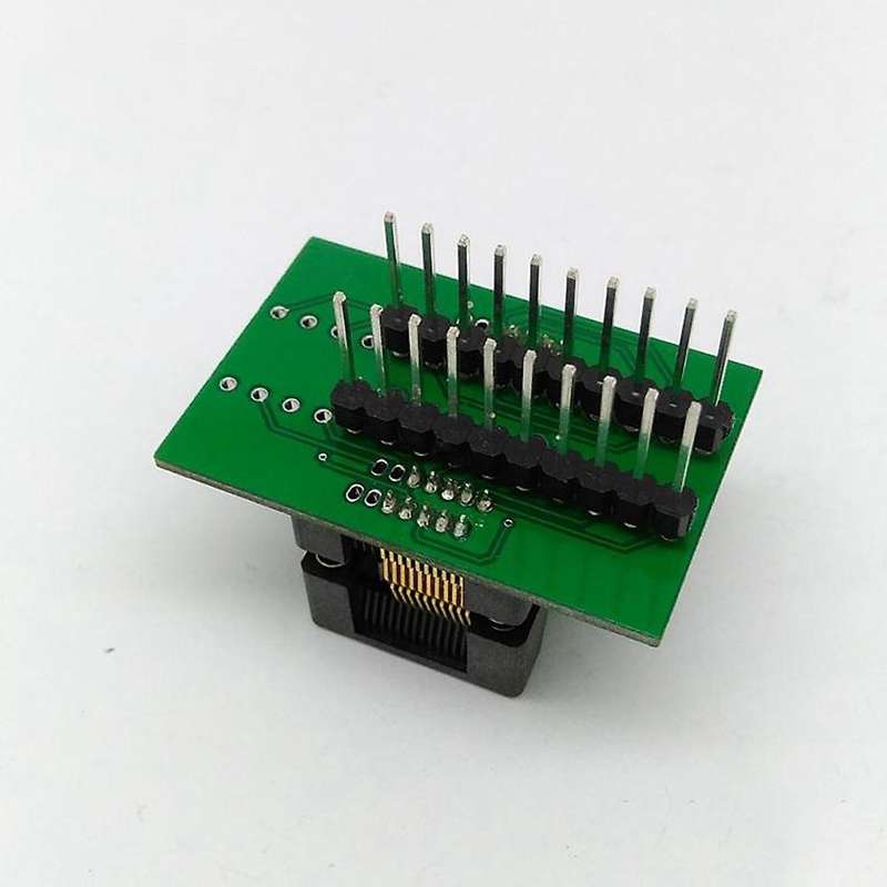 Tssop20 Burn Block Ssop20 St Chip Test Socket Programming Adapter