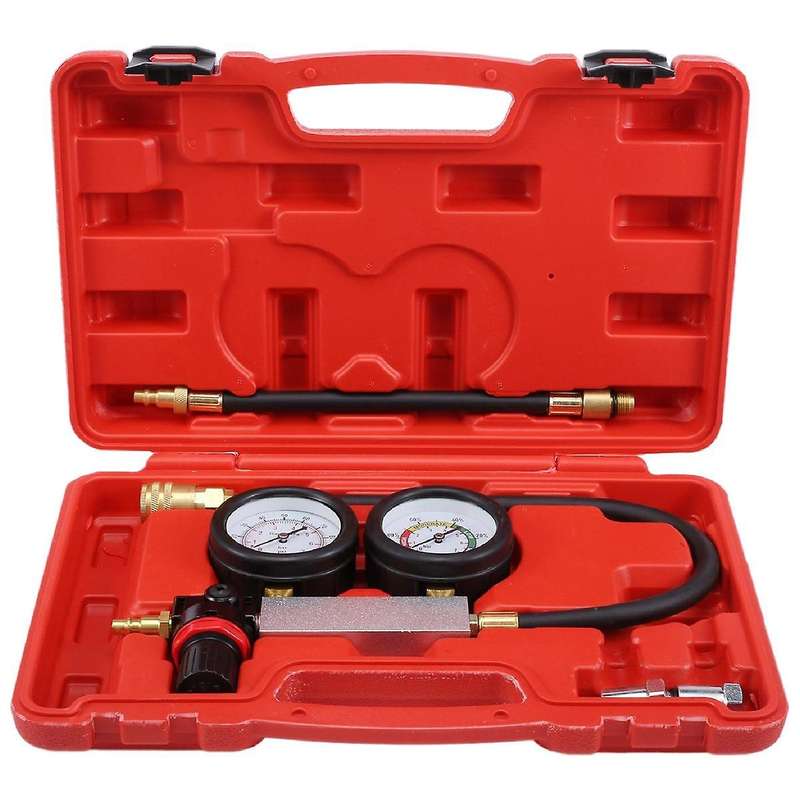 Tu-21 Cylinder Leak Tester Petrol Engine Compression Leakage Leakdown Detector Kit Diagnostics Tool