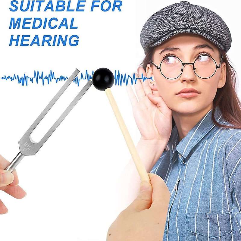 Tuning Fork Set (128hz, 136.1hz, 512hz,4096hz) for Healing Chakra Set