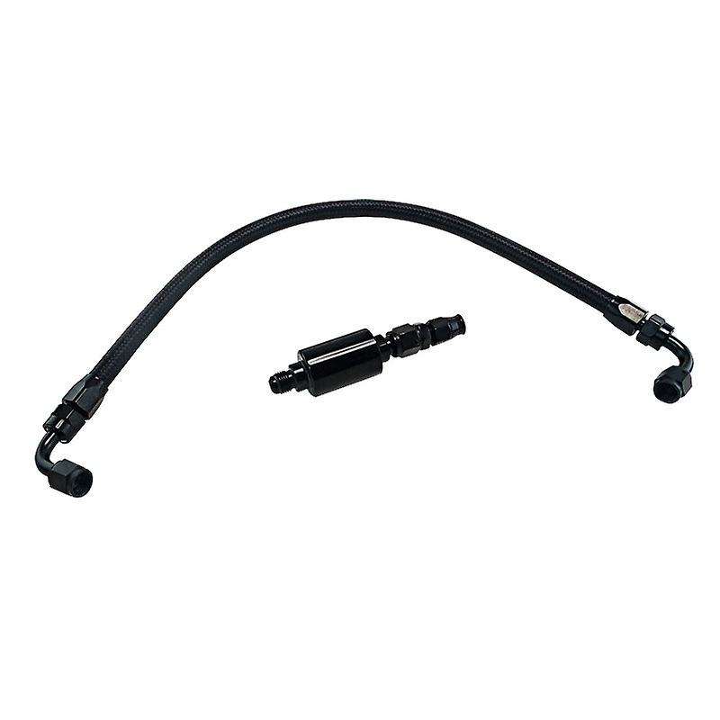 Tucked Fuel Line Fittings Kit Inline Filter for B/D Series AN6 Filter EG EK DC2 CRX EF