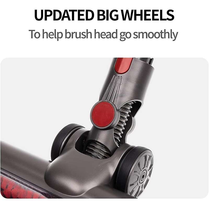Turbine Brush Head for V7 V8 V10 V11 V15 Vacuum Cleaner Floor Attachment with Led Headlights