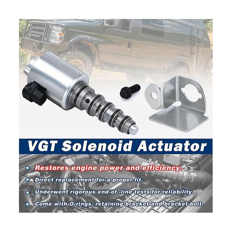 Turbo Charger Actuator Vgt Solenoid Actuator Valve for 6.0l 6.6l 7.8l 3c3z-6f089-aa