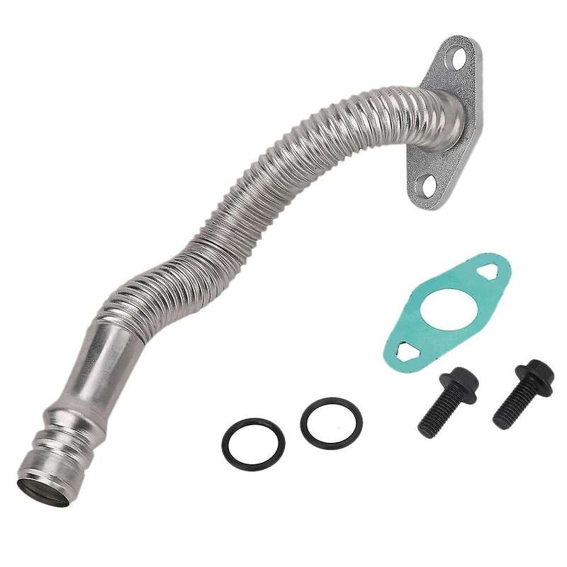 Turbo Oil Return Drain Line Tube 68005450AA for 07.5-18 Ram 2500 3500 4500 5500 6.7L 2007-2018