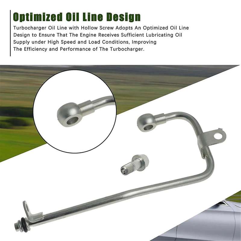 Turbo Oil Feed Supply Delivery Line with Hollow Screw 2710900477 for - C250 2012 2013 2014 2015