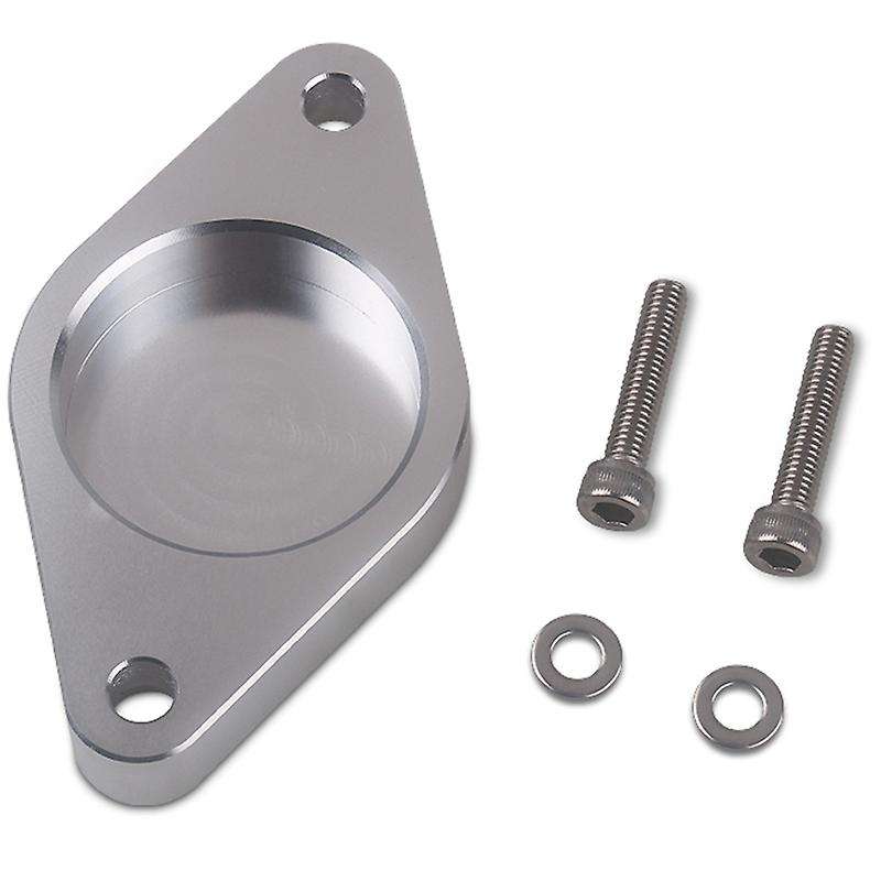 Turbo Resonator Delete Plate for LML 2 6.6L 2011-2016 Car Accessories, Silver