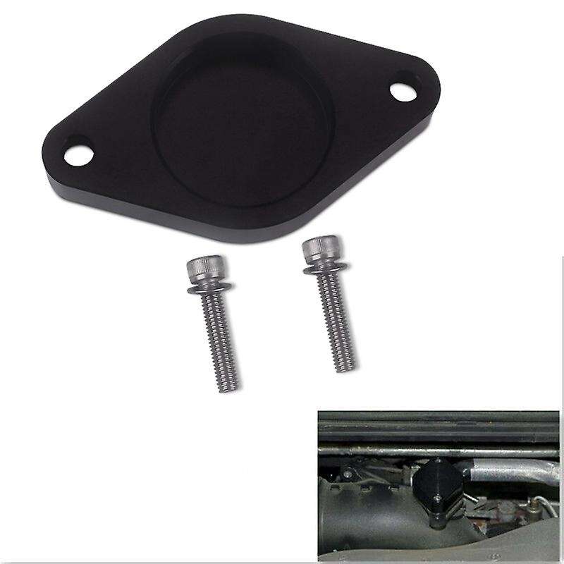 Turbo Resonator Delete Plate for LML 2 6.6L 2011-2016 Car Accessories, Black