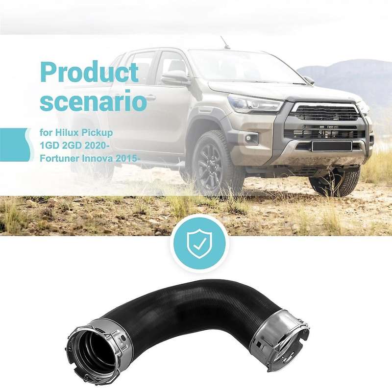 Turbocharger Intercooler Air Hose 173020E021 17302-0E021 for Pickup 1GD 2GD 2020- Fortuner 2015-
