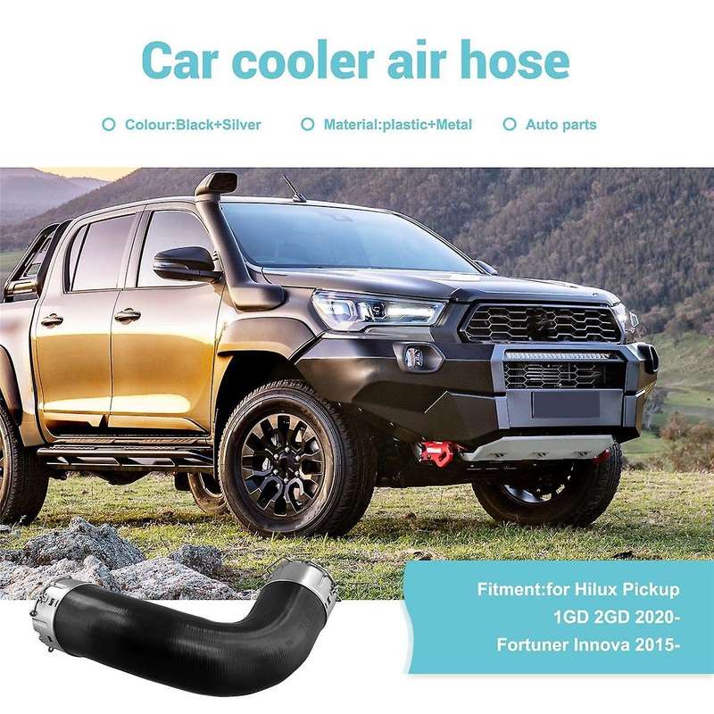 Turbocharger Intercooler Air Hose 173020E021 17302-0E021 for Pickup 1GD 2GD 2020- Fortuner 2015-