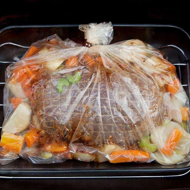 Turkey Bag, 4 Bags for Cooking, Baking, Harvesting, Plants and More - Tough Stuff Oven Bag for Plast