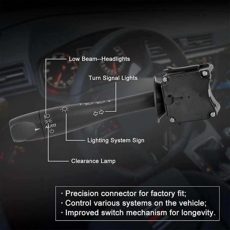 Turn Signal Dimmer Directional Switch Lever for Cobalt HHR G5 Solstice Torrent D6254E 10362761