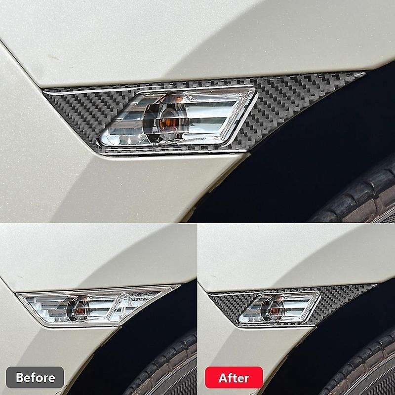 Turn Signal Frame Cover Decorative Trim Carbon Fiber for 2016 2017 2018 2019 2020 Accessories