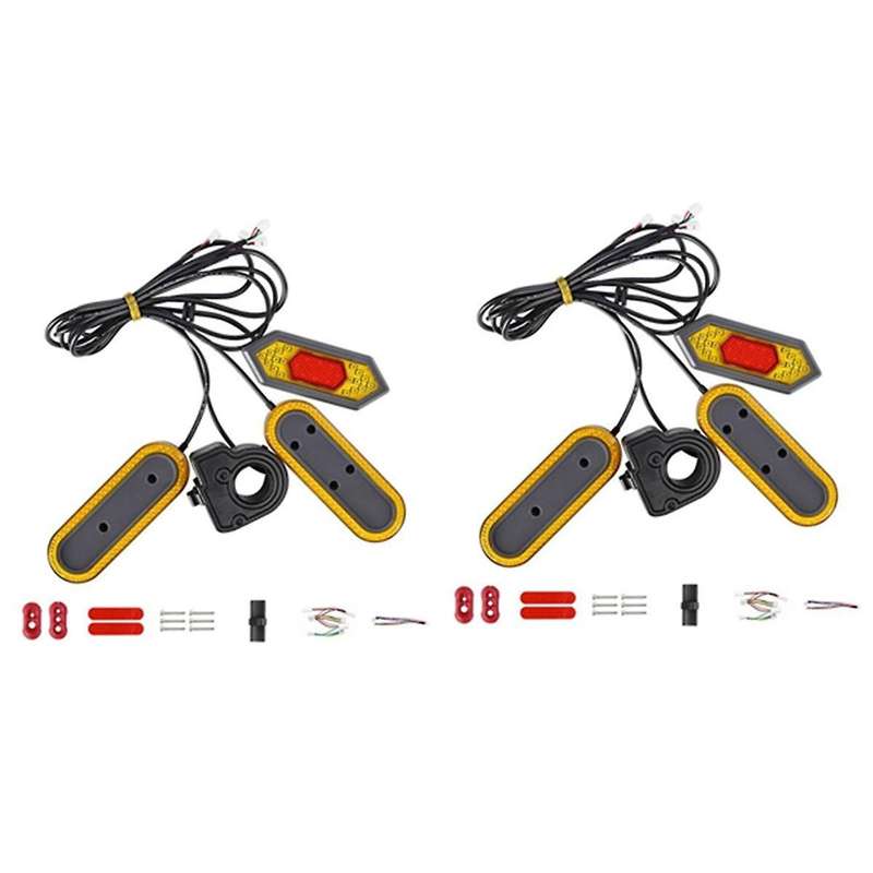 Turn Signal Lamps for Mi Electric Scooter M365/ PRO/1S /Lite /Essential Scooter Reflective Rear Ligh