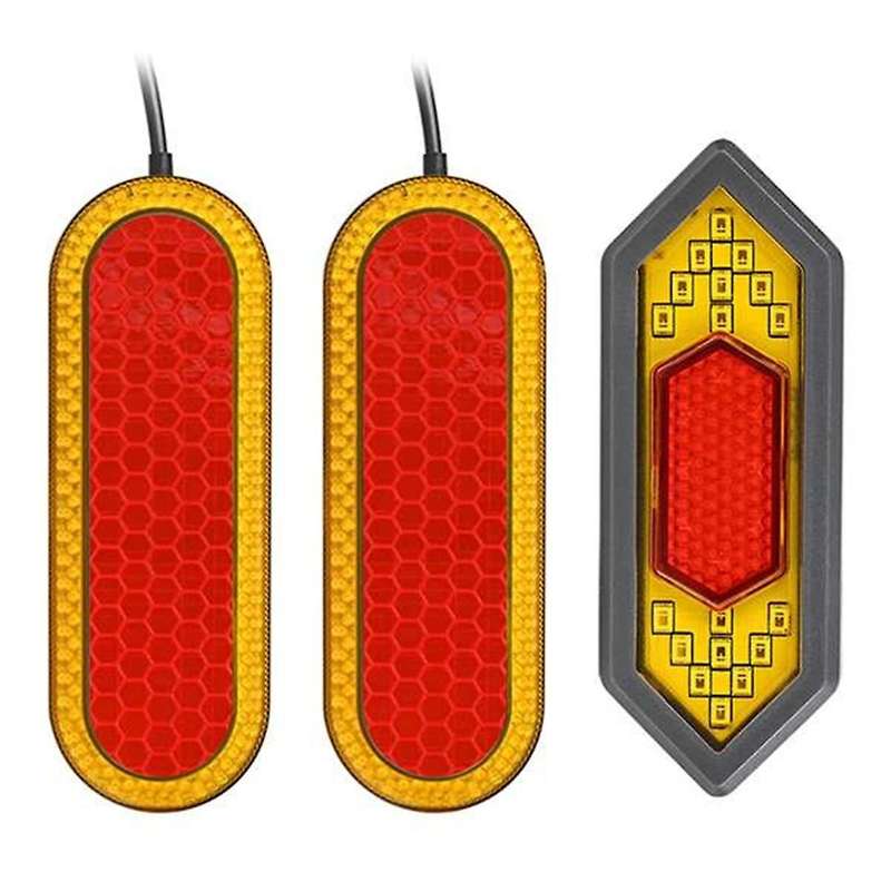 Turn Signal Lamps for Mi Electric Scooter M365/ PRO/1S /Lite /Essential Scooter Reflective Rear Ligh