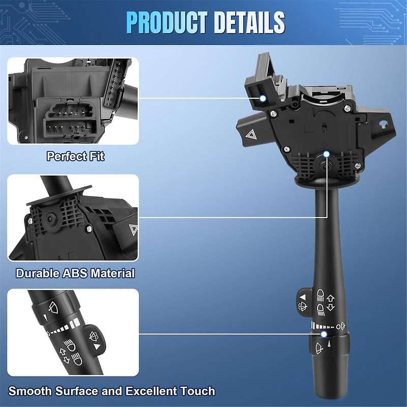 Turn Signal Switch 15289426 10349752 D6205E for 2006-2013 Limited 2014-2016 2006-2007