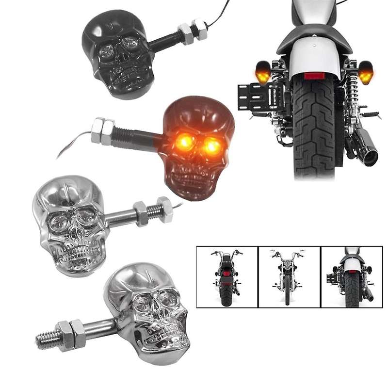 Turn Signal Turn Signal Light Indicator Light Motorcycle Accessories, Black