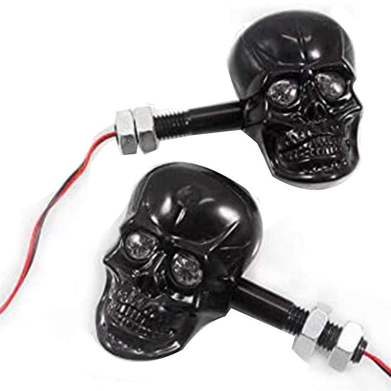Turn Signal Turn Signal Light Indicator Light Motorcycle Accessories, Black