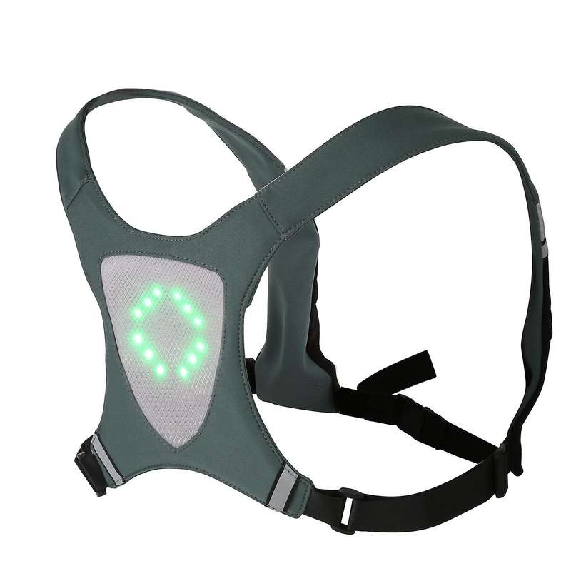 Turn Signal Vest Led Light Reflective Vest Remote Control Outdoor Waterproof Vest for Night Cycling