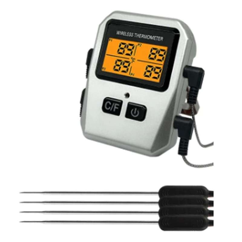 Tuya 100m Wireless Meat Food Thermometer Kitchen Cooking Tool Oven Grill Bbq Bluetooth Temperature M
