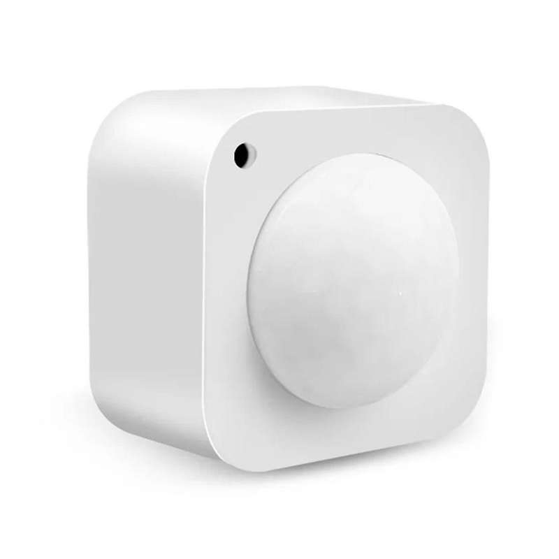 Tuya 2 in 1 Smart Zigbee PIR Motion Sensor+Brightness Passive Infrared Detector Batttery Powered Bur