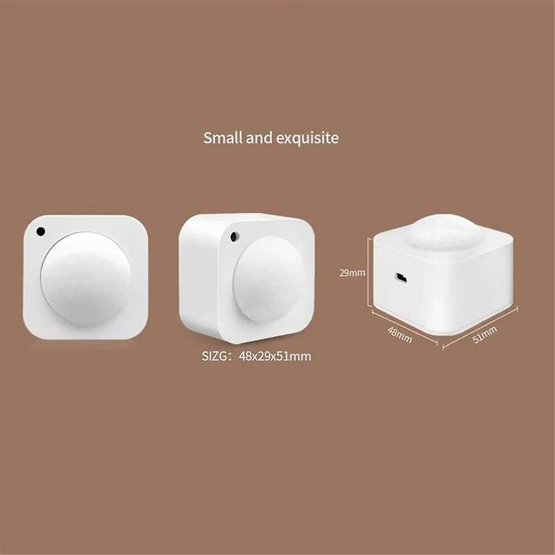 Tuya 2 in 1 Smart Zigbee PIR Motion Sensor+Brightness Passive Infrared Detector Batttery Powered Bur