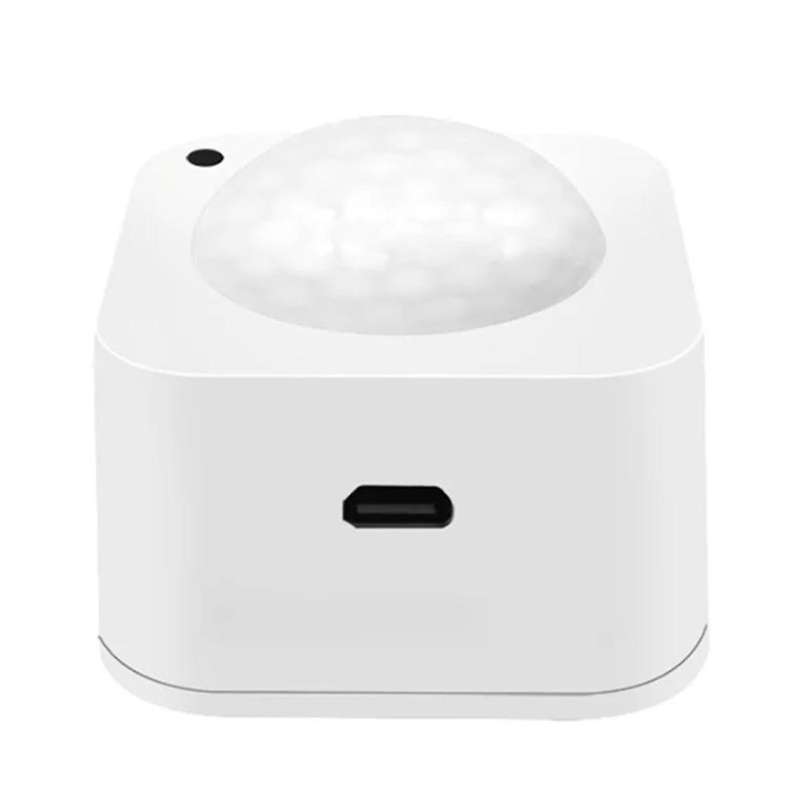 Tuya 2 in 1 Smart Zigbee PIR Motion Sensor+Brightness Passive Infrared Detector Batttery Powered Bur
