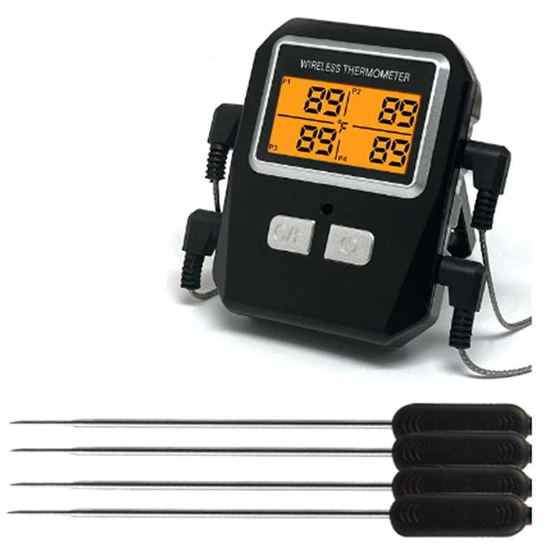 Tuya 100M Wireless Meat Food Thermometer Kitchen Cooking Tool Oven Grill BBQ Bluetooth Temperature M