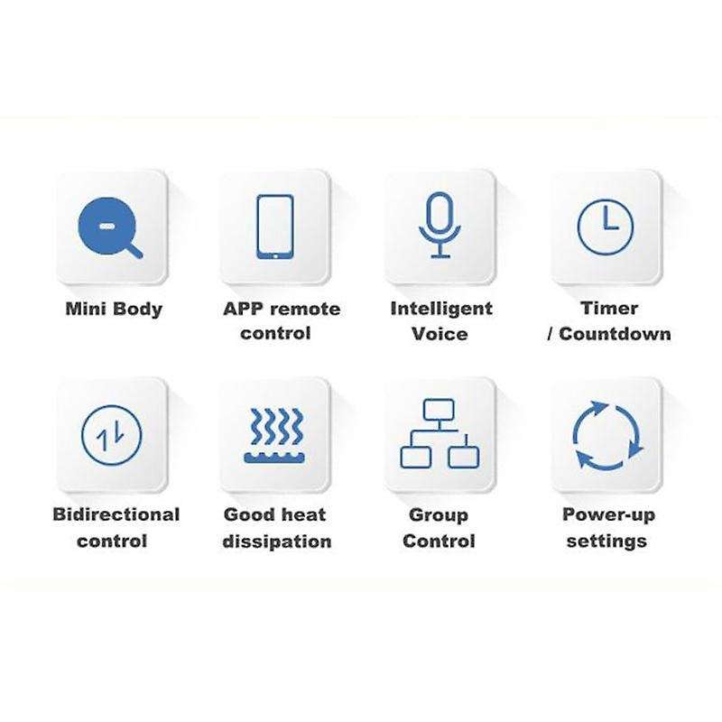 Tuya 16a Wifi Mini Smart Switch Diy Control Relay Timer for Smart Life Yandex