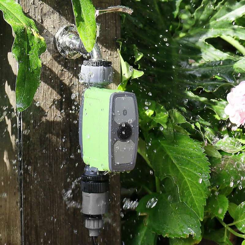 Tuya Smart Connect Irrigation Waterproof Timer Soil Moisture Sensor Irrigation Garden Smart Home Wat