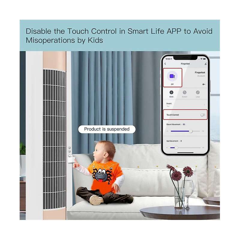 TUYA Smart Fingerbot Plus+Toolkit Bluetooth Switch Bot Knop Smart Home Smart Life App Voice Control