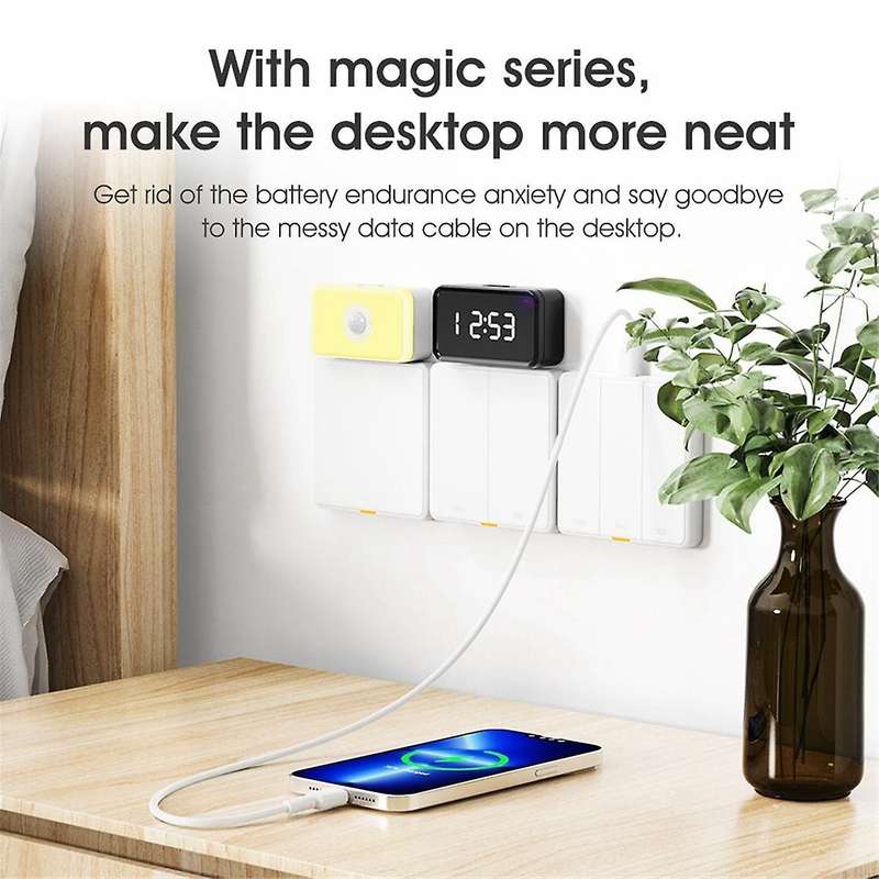 Tuya Gateway Hub with Time Display Zigbee Bluetooth Smart Home Wireless Bridge Smart Life App Voice
