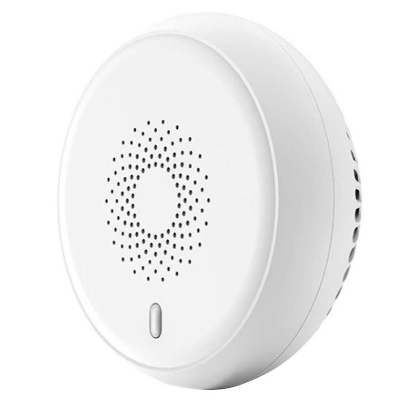 Tuya Smart Zigbee Home Smoke Detector Wireless Smoke Detector Used in Conjunction with Smart Life Ap