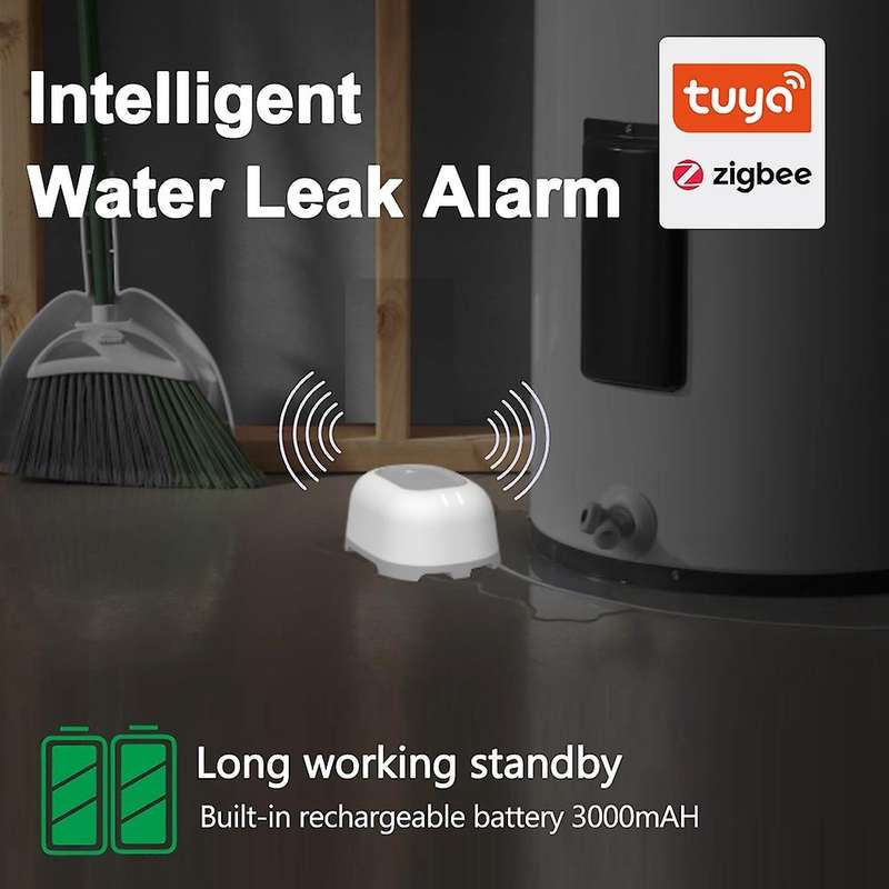 Tuya WiFi Intelligent Water Level Alarm Tool Water Leak Sensors Water Level Monitor Remote Monitorin